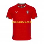 Camisolas de futebol Portugal Equipamento Principal 2025 Manga Curta